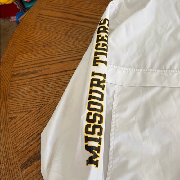Champion 1/4 Zip Pullover White Mizzou Tigers - Picture 6 of 6